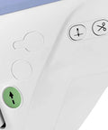 Close-up of PE900 Embroidery Machine With 5 x 7 Inch Field Size, Wireless WLAN, Jump Stitch Cutter, control buttons shown