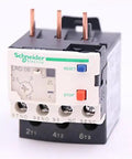 TeSys LRD Thermal Overload Relay LR-D08 2.5-4A Class 10A front view showing control buttons and terminal connections.
