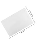 Rigid Self Seal Mailers 90 Pack White Cardboard Envelopes For Docs And Pics dimensions