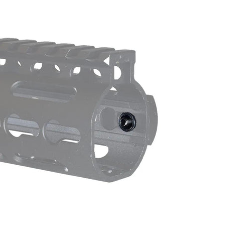 Tough As Nails KeyMod Bugle Screws And Rail Nuts With Durable Black Phosphate Coating Plus Torx Wrench For Quick Firearm Builds that fit into a KeyMod rail.