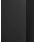 Straight Up Game Changing 11 Cu Ft Convertible Freezer And Refrigerator With Reliable Frost Free Cooling and Heavy Duty Glass Shelves Plus Easy Reversible Door For Garage Ready Upright Fridge In Black, front view