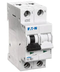 Top Shelf 2 Amp Single Pole Plus Neutral B Curve Miniature Circuit Breaker, compact design for electrical safety in residential wiring.