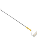 Heavy Duty 10 Piece Paint Roller Tray Kit With Solid Stainless Steel Handle And High Density Covers For Smooth Wall And Ceiling Painting 18" roller with yellow handle.