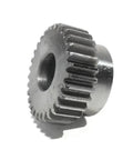 0.7 Module 27T Carbon Steel Spur Gear With 20.3mm Diameter And 5mm Bore Straight Teeth Step 0.7M Pinion Gear For CNC DIY Projects