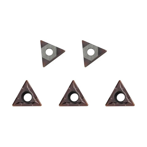 Top Shelf Solid Carbide Turning Inserts TCMT110204 Tialn Coated For Lathe Tool Holder And Boring Bar Hella Durable Steel Cutting Rock Solid Performance Pack Of Five For Quick Cleanup Jobs