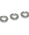 Triple Pack OEM Bushing AR2840561 For Annovi Reverberi RM Series Pressure Washer Pumps RMV RMW SRMV SRMW Direct Replacement Parts Kit With Beefy Seals And Fits For Rugged Cleaning Jobs, three gray bushings