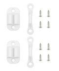 Nylon RV Camper Door Push Retainer Catch Stay Clip Spacer Holder Set 2 Pcs for Caravan Motorhome Boat Accessories with screws