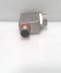 Dope CMOS Laser Sensor With M18 Mount And M12 4 Pin Connector NPN PNP Outputs LR ZH490C B Industrial Photoelectric Sensor For Precise Positioning Compact Durable Unit With Easy Mounting, silver M18 threaded laser sensor with M12 connector