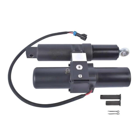 Hydraulic Angle System Actuator For Glacier Pro HD Plow XP 1000 Replaces Ap03 2889029 And 2879224 heavy duty cylinder with wiring and pins.