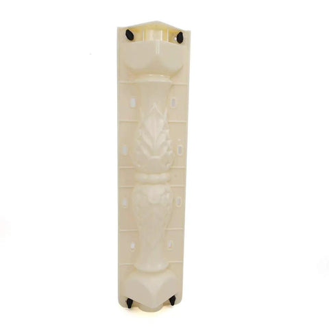 60cm Plastic Balustrade Mold Roman Column Concrete Mold Kit for DIY Cement Casting, Reusable Plastic Mould, front view