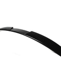 Subaru WRX STI Roof Spoiler V Style Unpainted Black ABS Rear Wing For 2015 To 2021 Models Easy Install Durable ABS Plastic