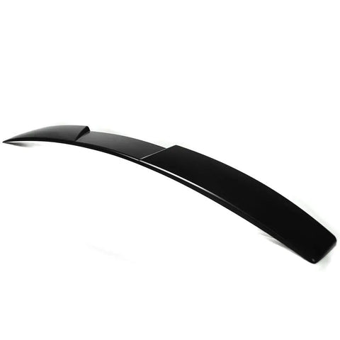 Subaru WRX STI Roof Spoiler V Style Unpainted Black ABS Rear Wing For 2015 To 2021 Models Easy Install Durable ABS Plastic