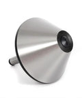 Bull Nose Live Center MT2 Morse Taper For Lathe 4.66 Inch Diameter 120mm 75 Degree Bull Nose High Precision Durable Heavy Duty Accessory