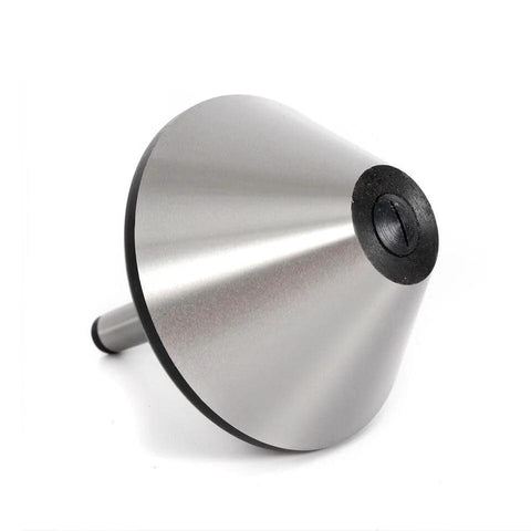 Bull Nose Live Center MT2 Morse Taper For Lathe 4.66 Inch Diameter 120mm 75 Degree Bull Nose High Precision Durable Heavy Duty Accessory