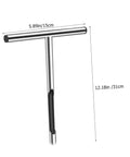Stainless Steel Soil Sampler Probe With T Handle For Lawn Care, Garden And Golf Course Maintenance Pro Grade Heavy Duty Tool