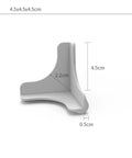4 Pack Silicone Corner Guards For Furniture And Cabinets Baby Edge Protectors Cushioned Corner Safety Guards