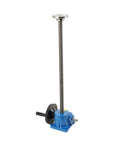 Versatile Ball Screw Lift With Hand Crank And Electric Drive, Worm Gear Lift System WL1T 200kg Capacity, compact vertical platform