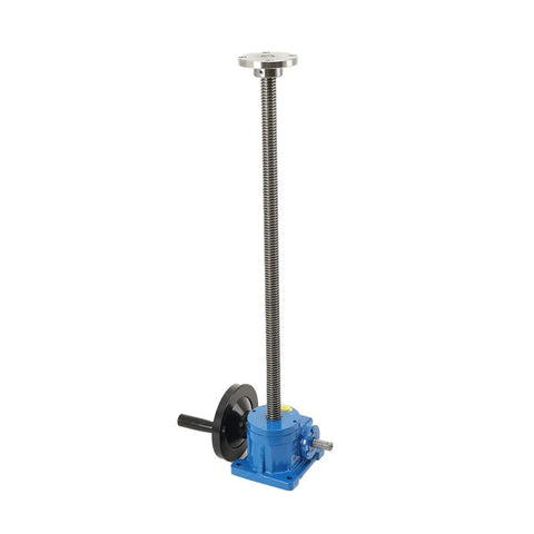 Versatile Ball Screw Lift With Hand Crank And Electric Drive, Worm Gear Lift System WL1T 200kg Capacity, compact vertical platform