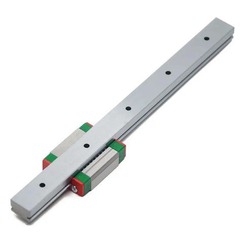 Beefy 200mm MGN15 Linear Rail Guide With MGN15C Carriage Block For DLP UV 3D Printer And CNC Machine, smooth glide metal rail