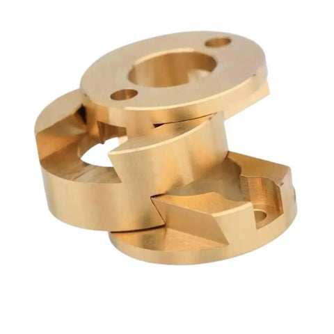 Upgrade Your Z-Axis Screw Setup With These Smooth T8 Hot Bed Oldham Couplings Perfect For VzBoT BLV And Ender3 3D Printers To Slash Vibration And Boost Print Accuracy Effortlessly! brass Oldham coupling for 3D printer Z-axis lead screw