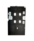 Three Pack PVC ID Card Replacement Tray Made For TX720 And PX660 Printers, solid PVC build, smooth card feed design.