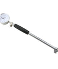 Digital Caliper, Dial Indicator Inner Diameter Gauge Measuring Rod Tool Set with large dial and metal handle.