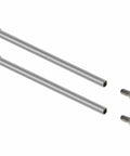 Two Tube And Screw Pins Replacement Kit For Anonimo Professionale 6000 Watch In Stainless Steel, two tubes and screws visible