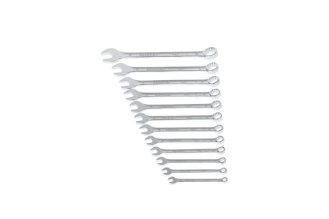 12 Piece UD Profile Combination Wrench Set 6 To 19 Mm Pro Grade Metric Spanners For Mechanics Precision Fit Durable Chrome Finish