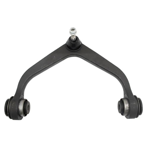 Heavy Duty Front Suspension Overhaul Kit Featuring Premium Upper Control Arms Ball Joints And Sway Links For Chevy Silverado 2500 HD Trucks 2011 To 2019 showing steel control arm with ball joints.