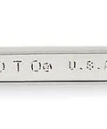 Rugged Shop Floor Double Box Wrench With Fully Polished Blades And Precision Spline Cut measuring Seven Eight By One Inch for high torque use.