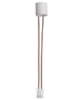 FYSETC K1 Max hot end ceramic heating element with 24V 60W, 2.3in lead wires and white two-pin connector