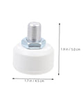 Quad Skate Toe Stops 2 Pack Adjustable Rubber Brake Blocks For Roller Skating Replacement Parts, 1.9 x 1.7 inches