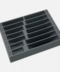 Change Gear Organizer Storage Case For Lathes Compatible With Craftsman Atlas 618 109 6 Inch Models, black heavy duty gear tray with numbered slots.