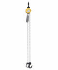 Compact Manual Chain Hoist Lever Block 0.25 Ton Capacity 550 Lbs Lift 10 Ft Chain With Lifting Hook Anti Jam Guide Wheel