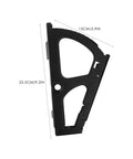 Two Pairs Metal Shoe Drawer Hinges for Flip Frame Replacement Black Hardware for Shoe Cabinet Entryway or Closet Single Layer Flip Rack