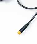 Gear Shift Sensor Cable SS01 For Mid Drive Ebikes BBS01 BBS02 BBSHD, Keeps Shifts Smooth With 0.5s Pulse Output That Cuts Power On Gear Changes, Rugged Sensor Cable For A Quiet, Butter Smooth Ride, black IP67 ABS cable with yellow connector
