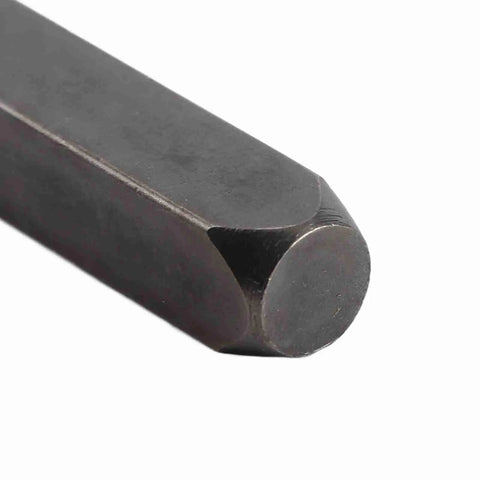 Close-up of Cross Shape 0.24 Inch Steel Stamping Tool showing the tip used for Jewelry Craft Imprinting, Chrome Vanadium material visible.