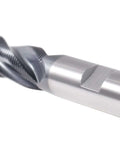 Accusize 1/2 in M42 cobalt TiAlN roughing end mill, 4-flute, 1/2 in shank, 4 in OAL