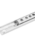 Two Way Pullout Drawer Slides For Small Cabinets And Closets, Heavy Duty Steel Ball Bearing Rails, detail view of slide