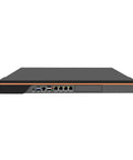Straight Up Badass 1U Rack Mount Mini Pc Firewall Router Leveraging Intel Twin Lake N150 And Ddr5 Memory With Four 2.5 GbE Lan Ports For Rock Solid Esxi Networking back view with USB and LAN ports.