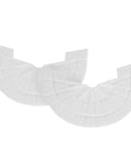 Premium Rubber Sole Protectors For Sneakers And Boots With 4mm Anti Scuff Heel Pads, white rubber pads for sole protection.