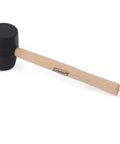 All Purpose Rubber Mallet With Tent Peg Remover Hook, Double Sided High Impact Head, 16 Oz Hammer For Camping