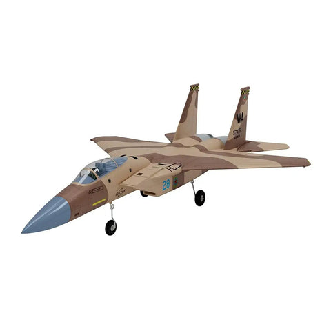 F-15 Twin 40mm EDF RC Fighter Jet PNP Desert Camo High-Thrust Twin Power For Fast Climbs And Rolls With Smooth Landing Gear
