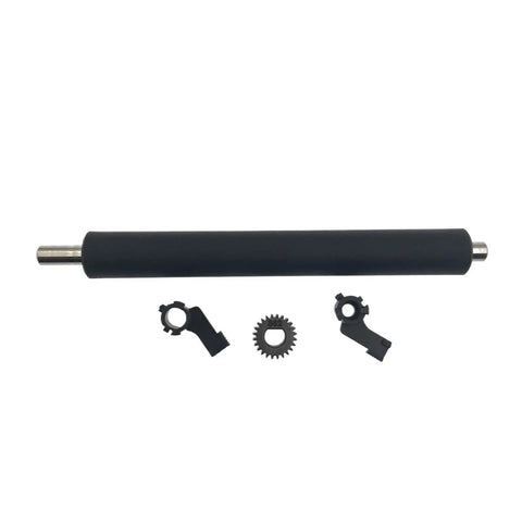 5Pc Platen Roller Replacement Kit For Gk420t Gx420t Gk430t Gx430t Thermal Label Printer showing rubber roller and drive gears.
