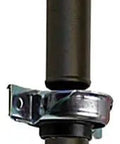 Brand New Rear Driveshaft Assembly Two Piece With Center Support Bearing 71 Inches Long 2.5 Inch Diameter Direct Fit, top view.