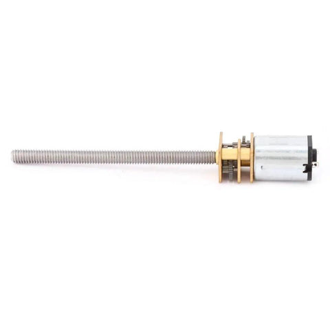 High Torque Ball Screw Gear Motor With Speed Reduction For Engineering Projects 3V M4x55mm Shaft Size Ideal For Robotics CNC Machining