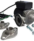 Heavy Duty Tankless Water Recirculation Pump Kit With Programmable Timer Runs Rock Solid While Delivering Instant Warmth Saves Greenbacks Daily And Ends Freezing Faucet Waits Once And For All components including pump, fittings, and bolts.