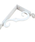Hella Sturdy 20 Pack L Shape Corner Brackets Heavy Duty Metal Shelf Supports Rust Resistant White Right Angle Furniture Hardware Braces Solid 140mm thickness decorative corner bracket.