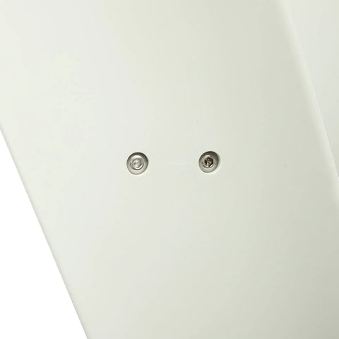 Close-up view of the Vertical Wind Turbine Generator 24V 100W Off Grid Kit showing part of the helical axis rotor blade.