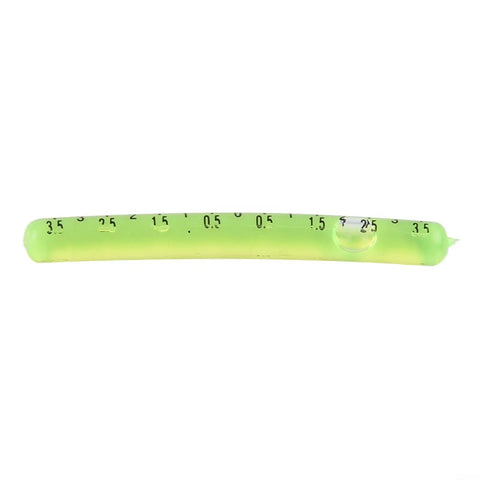 Pro Grade Glass Bubble Tube Level With 180 Degree Precision Vial Curved Green Glass For Measuring 67 mm Scale Detail